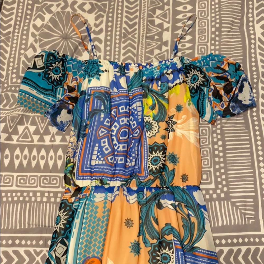 Cami strap/ off the shoulder dress